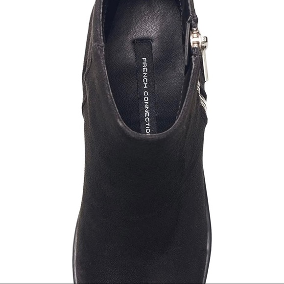 NWOT - FRENCH CONNECTION - Jasmine Lug Sole Side Zip Booties - Picture 9 of 9